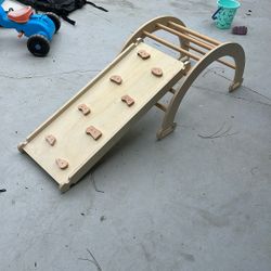 Wooden Climbing Gym
