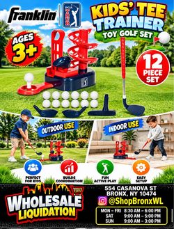 Franklin PGA Tour Kids' Tee Trainer Toy Golf Set