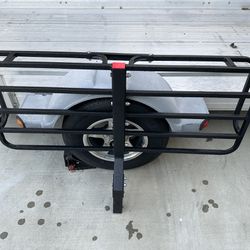 Lifted Cargo Hitch Rack 4in Lift, high clearance 