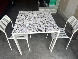 IKEA Table and 2 Chairs For Kids