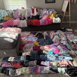 girl clothes and shoes