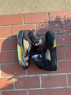 JORDAN 5 AQUA SZ 10 NO BOX