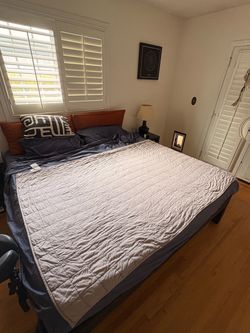 Bare Home Weighted Blanket – 17lb, 60x80 (Full/Queen)