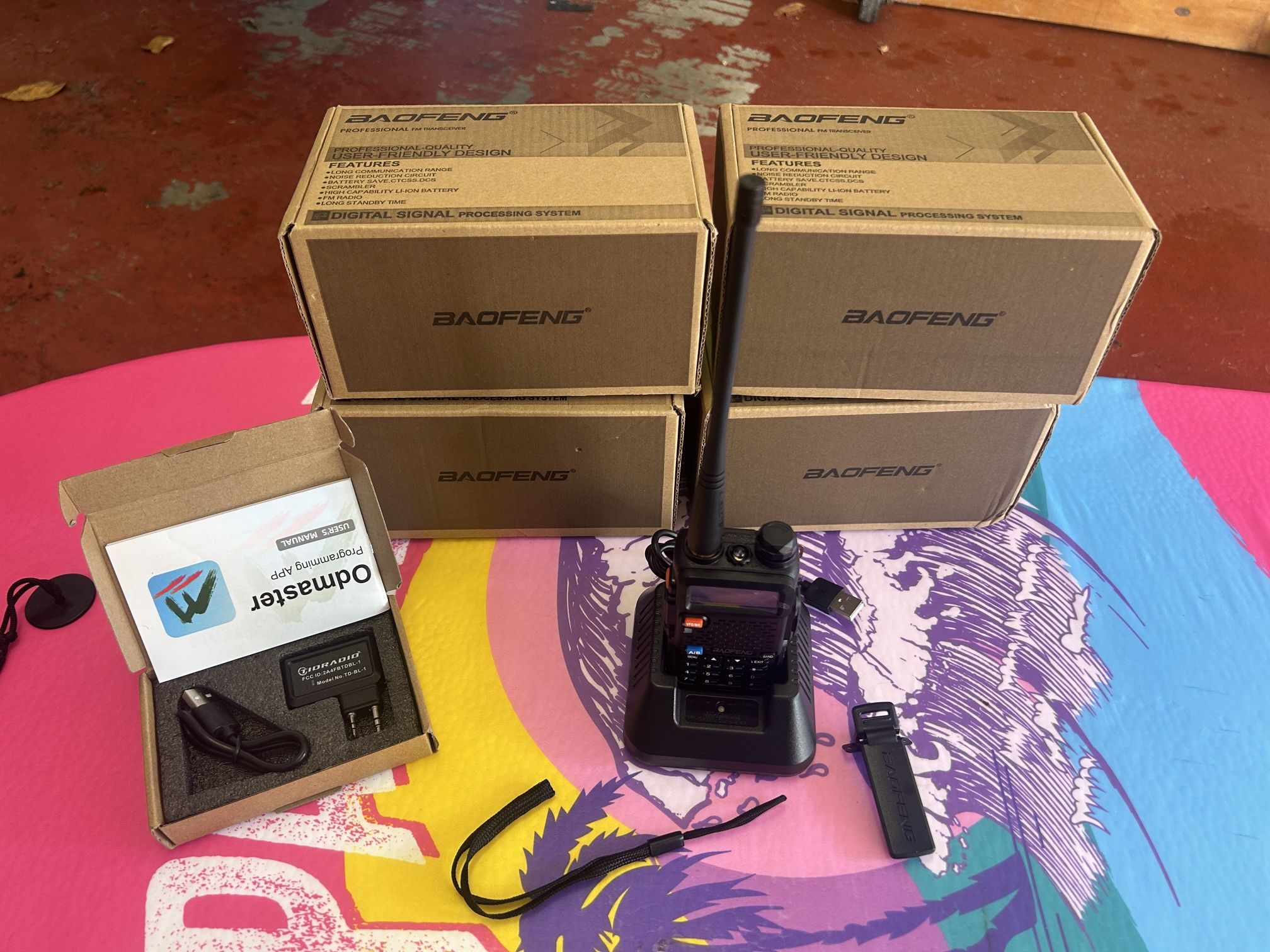 Baofeng UV 5R With Radio Transmitter