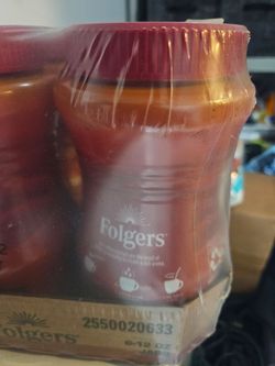Folgers instant coffee
