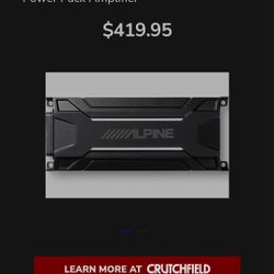 Alpine 4ch Amp