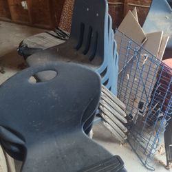 Assorted Student Chairs
