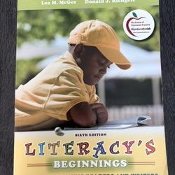 Literacy’s Beginnings Sixth Edition Book