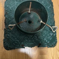 cast iron Christmas tree stand