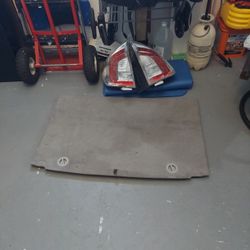2 Tail Light Lenses And Trunk Deck Cover