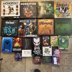 Adult owned board games