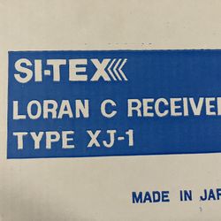 Vintage SI-TEX XJ-1 Loran C Receiver Boat Navigation System New in Box