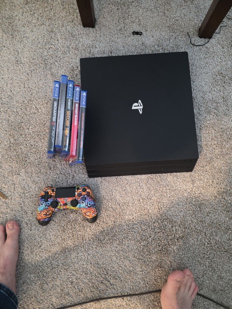 Ps4 Pro Plus 5 Games