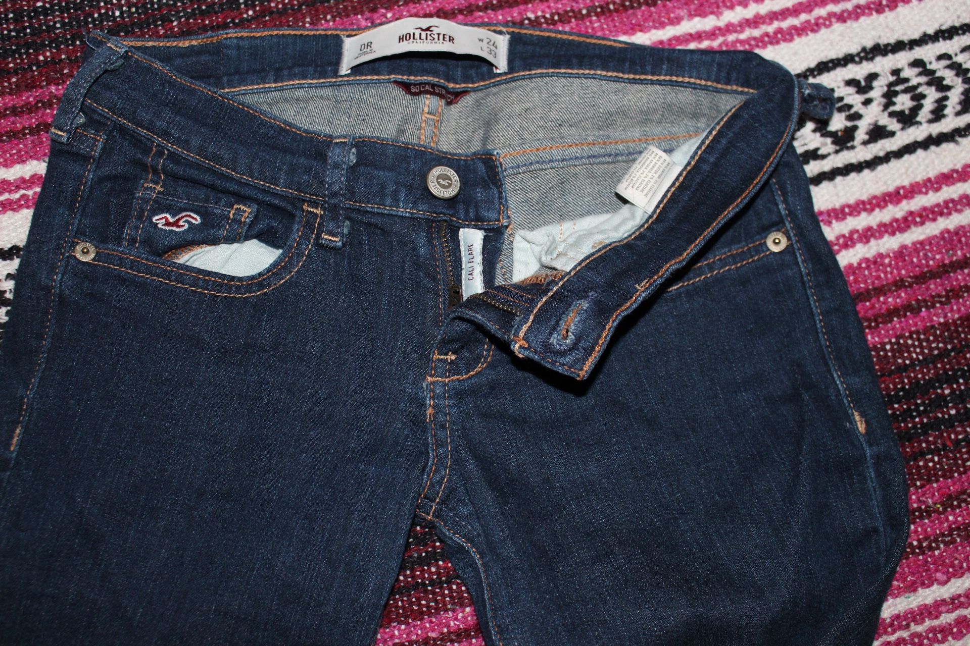 Hollister Low Rise Cali Flare Jeans 2000s