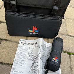 PlayStation 1 Travel Case “Never Used” / Travel Case/ PlayStation Bag