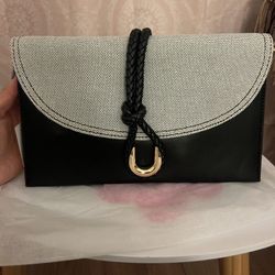Black And Gray Clutch 