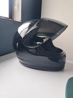 Full face helmet w/ tinted visor