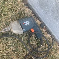 Black And Decker Drill