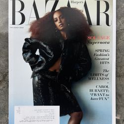 Harper's Bazaar Magazine March 2024 Solange Knowles