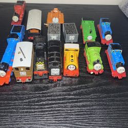 Thomas & Friends Toy Bundle Of 14 Diecast Metal  VINTAGE Thomas Trains