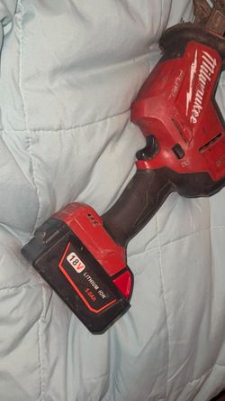 Title: Milwaukee M18 FUEL Hackzall Reciprocating Saw with 5.0Ah XC Battery