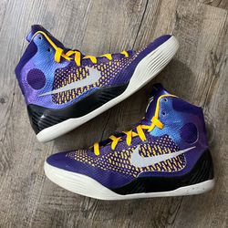Nike Kobe IX 9 Elite Lakers Court Purple