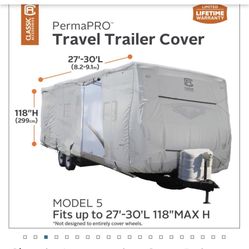 RV Travel Trailer Cover