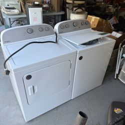 Whirlpool Washer & Dryer 