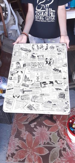 Upcycled tv table/ stand