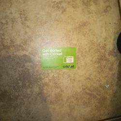 Cricket SIM Card
