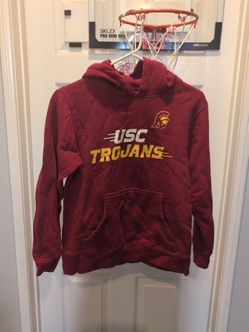USC kids hoodie sweatshirt, size large