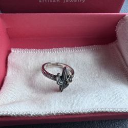 James Avery Cactus Bloom Ring Size 6 