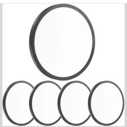 12 Inch LED Ceiling Light 4 Pack Black Flush Mount 6000K Daylight