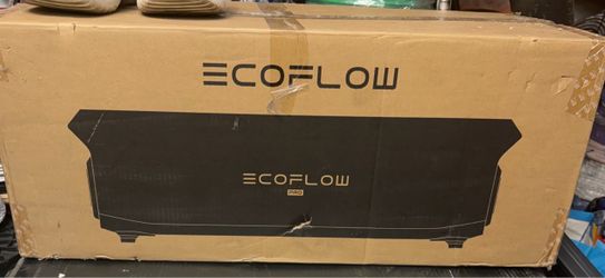 EF ECOFLOW DELTA Pro 3 4000Wh Extra Battery, Expansion Lifepo4 Battery with 11-Year Lifespan, Backup for Home Use, Camping Accessories, Emergencies, P