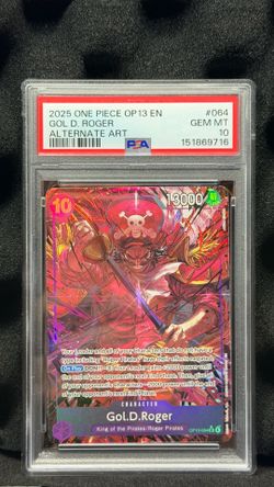 Gol D Roger OP13-064 - PSA 10