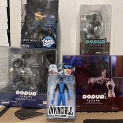 Various Figures Yuyu Hakusho, Dead Space, Invincible And Hellsing