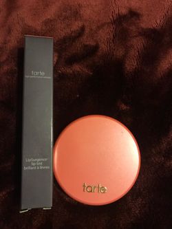 Tarte blush and lipsurgent lip tint