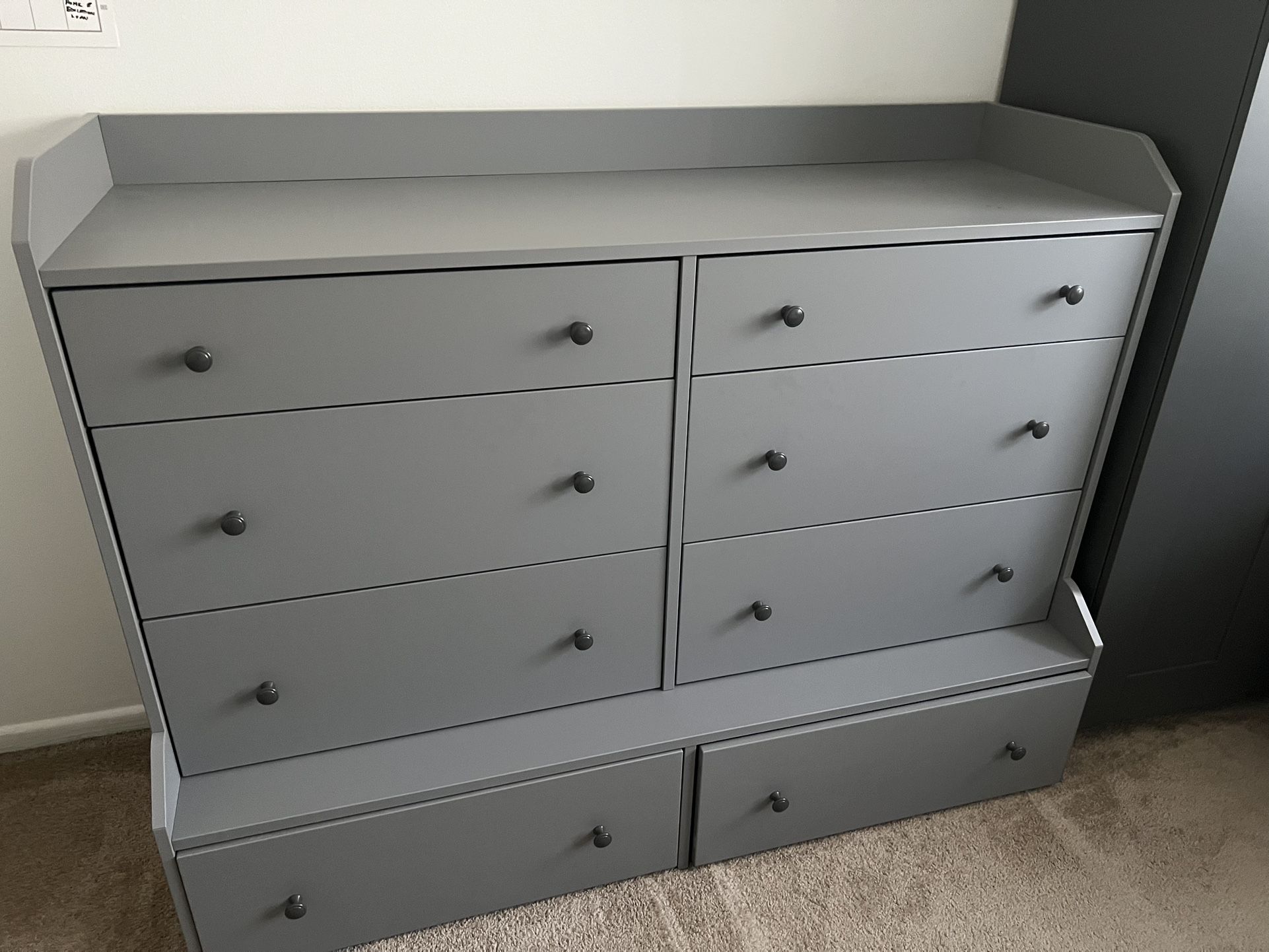 IKEA HAUGA 8 Drawer Dresser & Wardrobe