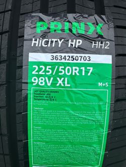 225/50R17 $110 CADA UNA CASH ONLY NEW TIRES