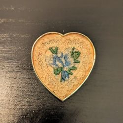 Vintage Heart Brooch Pin