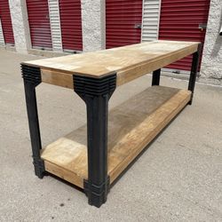 Plywood Workbench for Garage or Shed