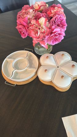 Snack Tray Set Of 2 $40