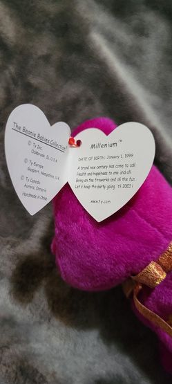 Ty Beanie Baby MILLENIUM