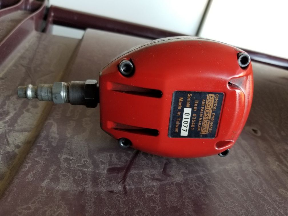 Central pneumatic palm deals nailer