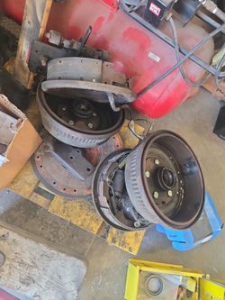 1968 Mustang front and rear brake assembly