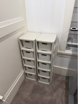 Storage drawers slim 2 for $30