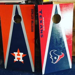 Custom painted Cornhole boards