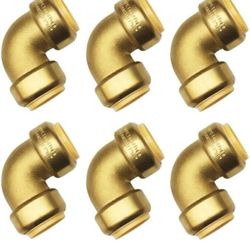 Hqmpc PEX Fittings 1 In Push Fit Elbows 90°
