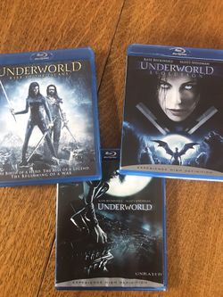 Underworld collection Blu-ray Disney Marvel DC Harry Potter the Star Wars movies 3D Bluray and dvd collectors !!stay safe everybody!!