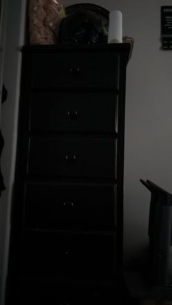 Black drawer